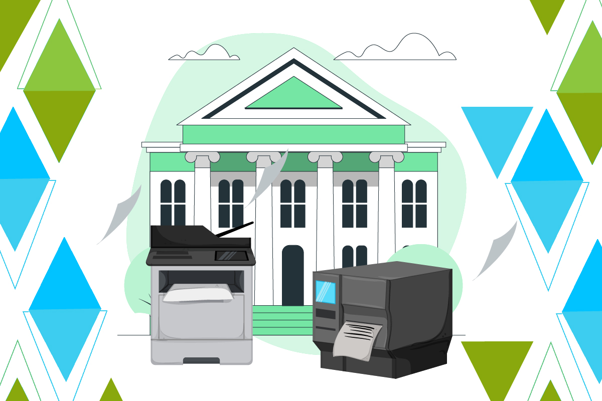 Trasformando impresoras de el gobierno